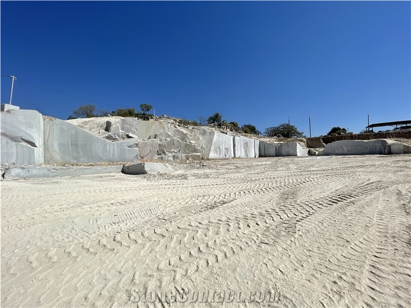 White Chibia Granite Quarry