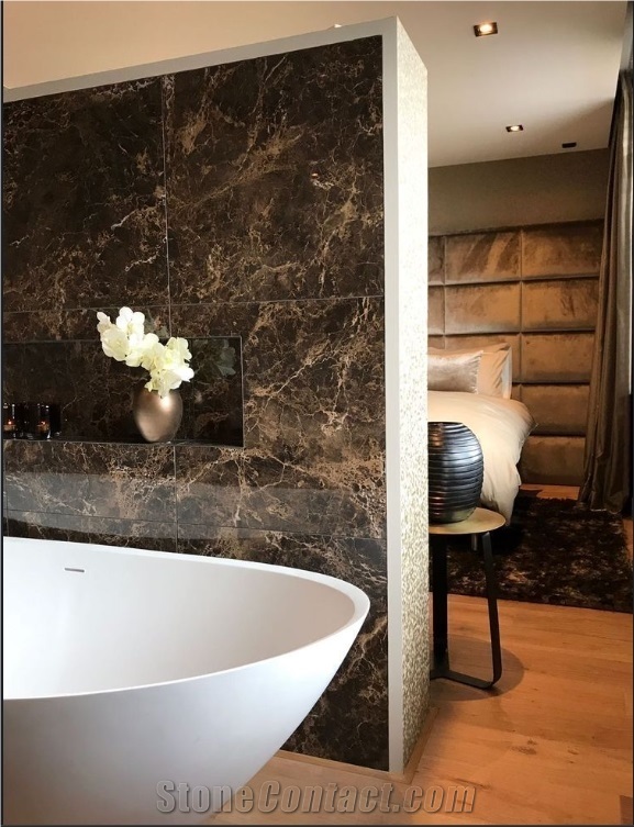 Dark Emperador Marble Slabs