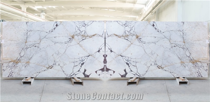 Polished Calacatta Viola Marble Slabs