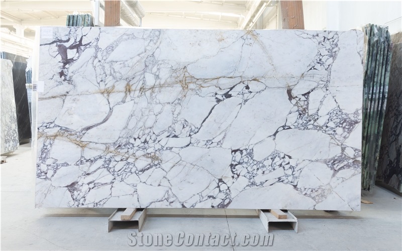 Polished Calacatta Viola Marble Slabs