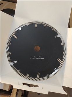 Dry Cutter With Protective Turbo For Stone Cutting