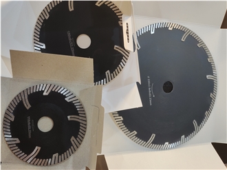 Dry Cutter With Protective Turbo For Stone Cutting