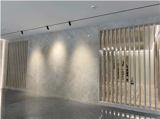Crystal White Quartzite Slabs