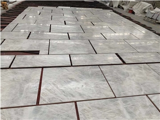Crystal White Quartzite Slabs