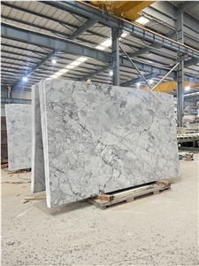 Super White Quartzite Slabs 20Mm
