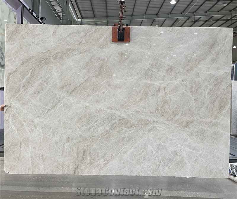 Taj Mahal Quartzite 20Mm 30Mm Slabs Bookmatched