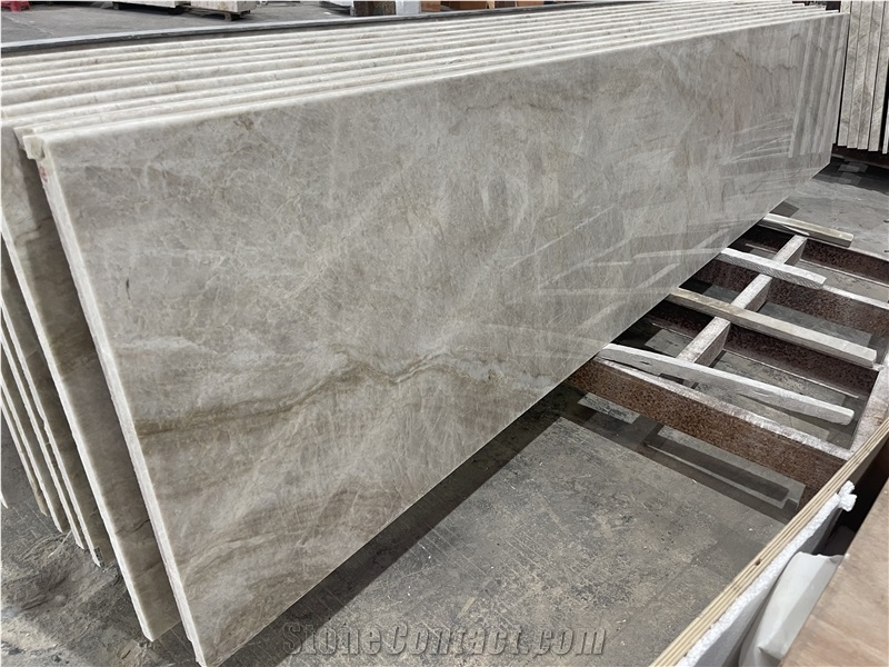 Taj Mahal Quartzite 20Mm 30Mm Slabs Bookmatched