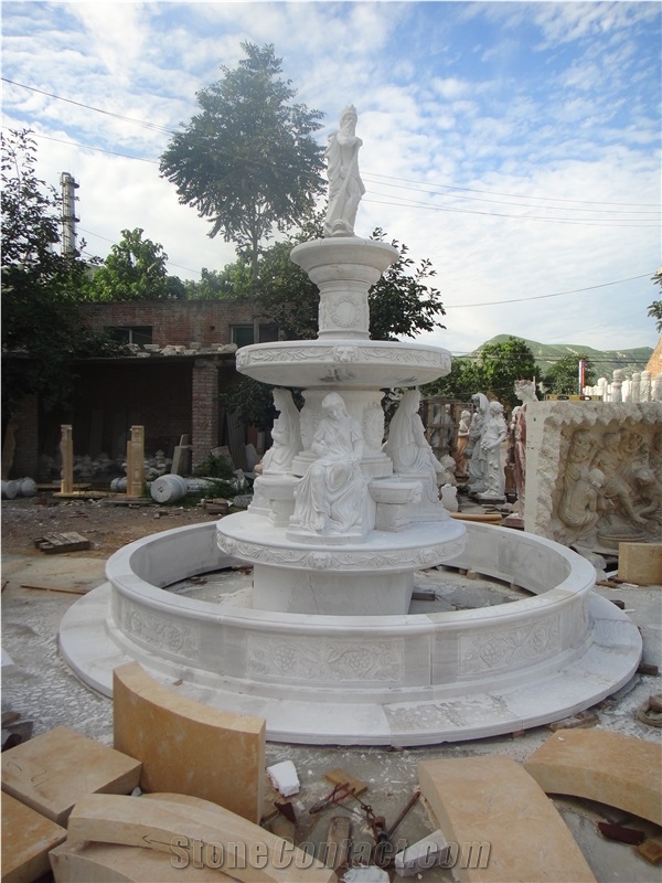 Human Carved Hand Garden Outdoor Fountain Design