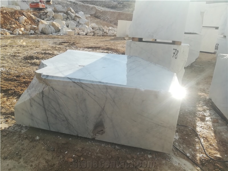 Russian Crystal White Marble Blocks