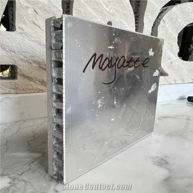 Beige Mayatte Limestone Laminated Honeycomb Panels