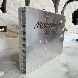 Beige Mayatte Limestone Laminated Honeycomb Panels