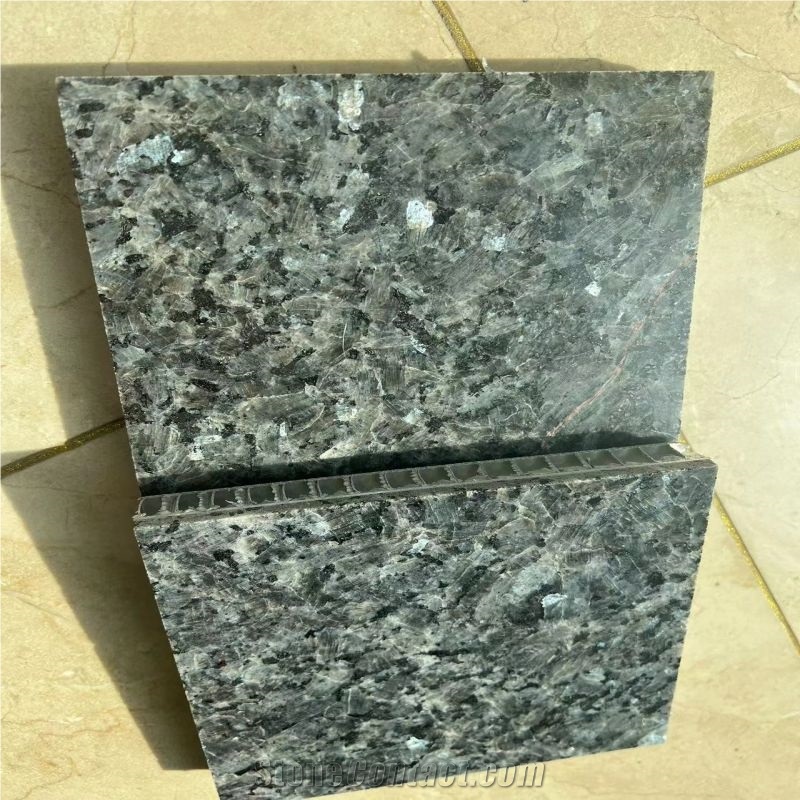 Blue Pearl Granite Tiles Honeycomb Backed Stone Panels
