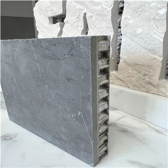 Bulgaria Grey Marble Sintered Stone Laminated Honeycomb Panels