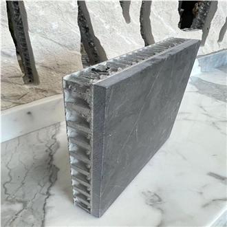 Bulgaria Grey Marble Sintered Stone Laminated Honeycomb Panels
