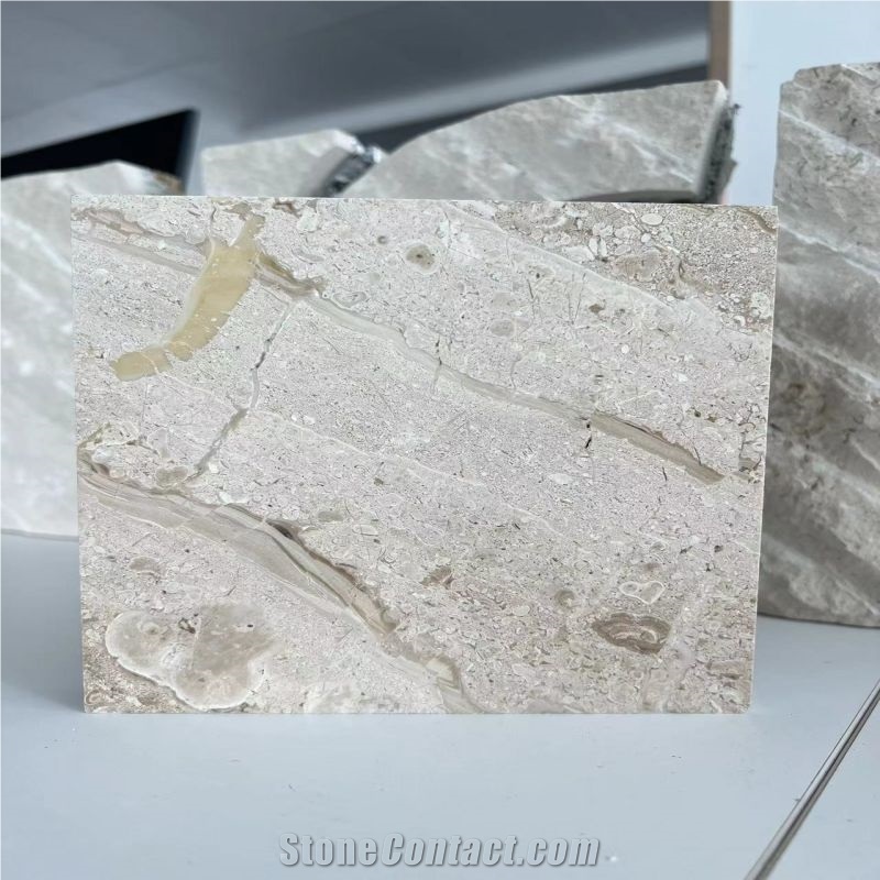 Daino Reale Beige Marble Tile Laminated Honeycomb Panels
