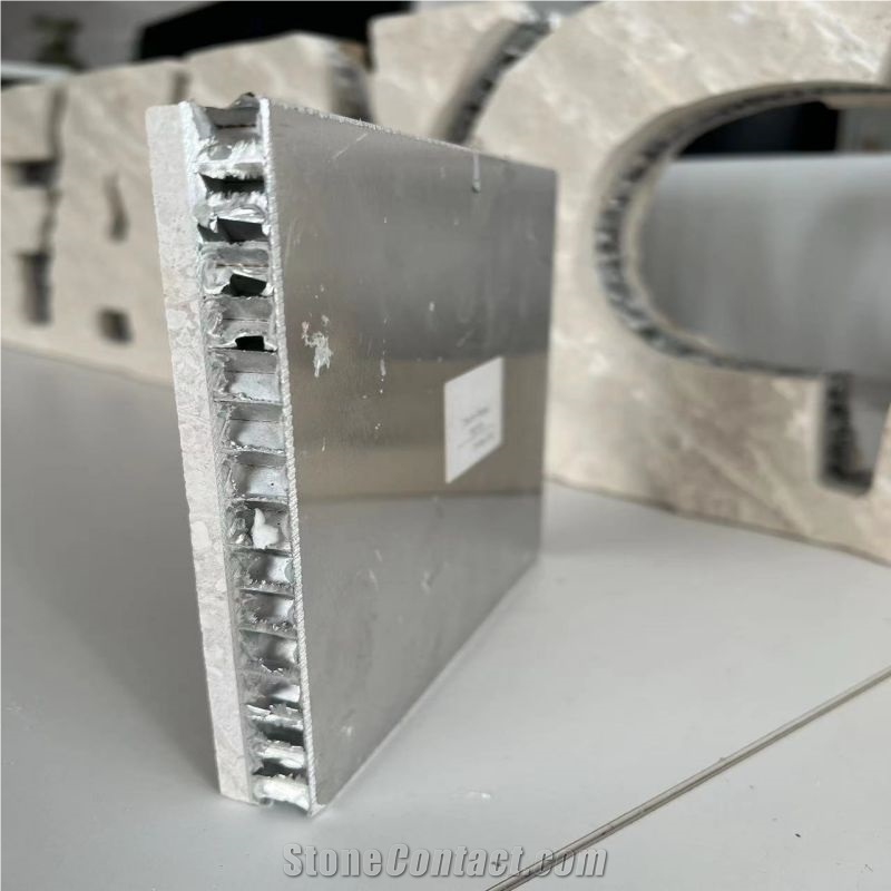 Daino Reale Beige Marble Tile Laminated Honeycomb Panels