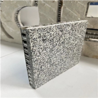 G603 Granite Grey Washed Tile Laminated Honeycomb Panels