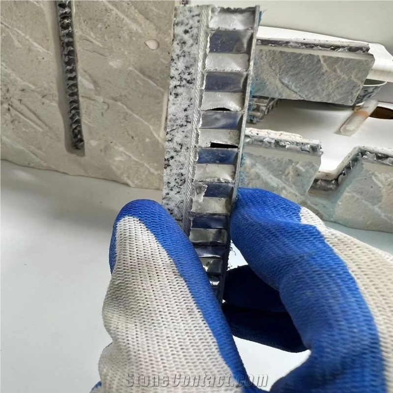 G603 Granite Grey Washed Tile Laminated Honeycomb Panels