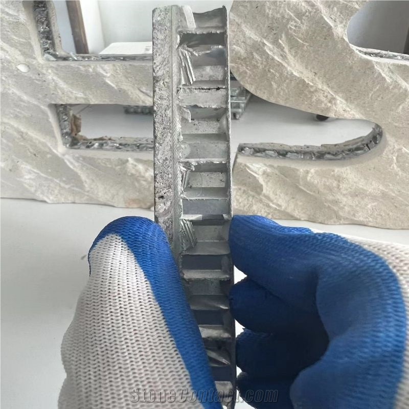 Grigio Alpi Grey Limestone Laminated Backed Honeycomb Panels