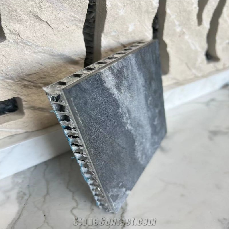 Noctumal Grey Granite Laminated Aluminum Honeycomb Panels