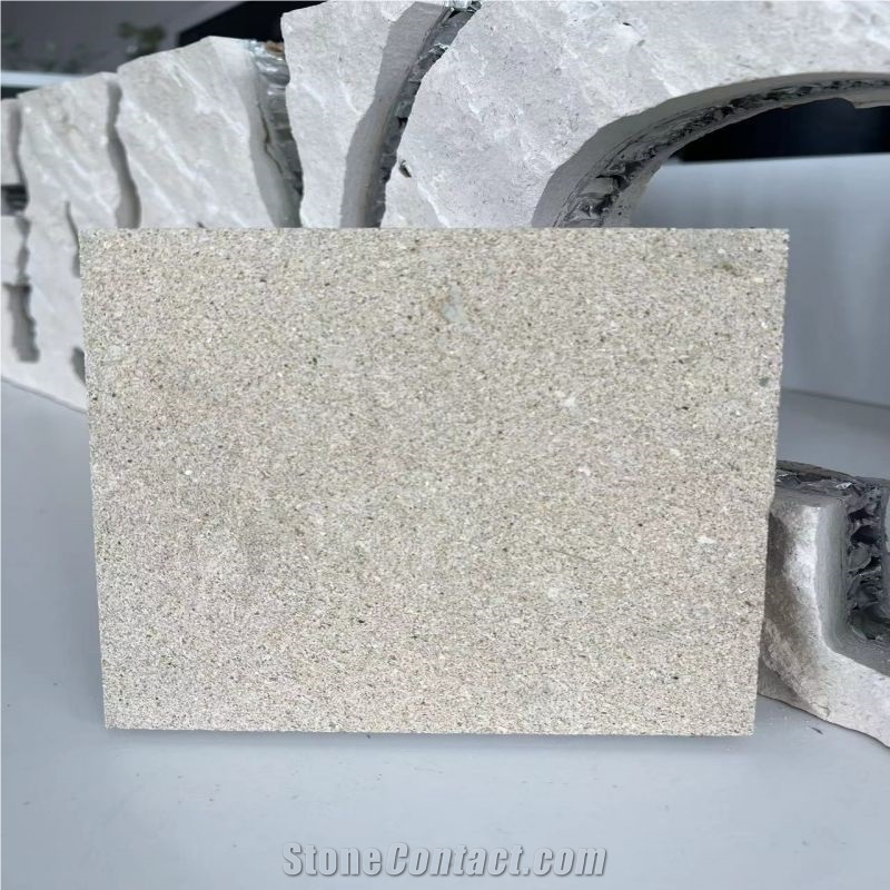 Versailles Beige Limestone Tile Laminated Honeycomb Panels