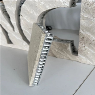 Versailles Beige Limestone Tile Laminated Honeycomb Panels