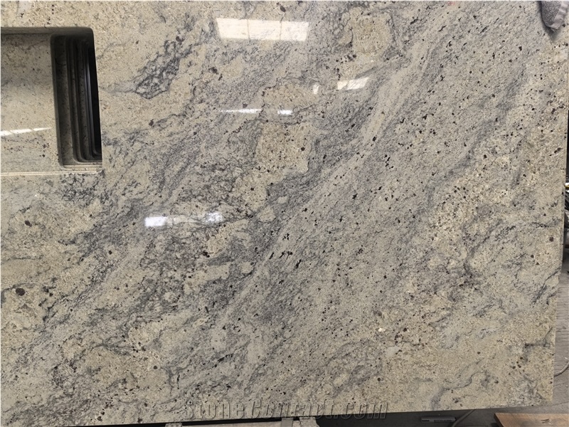 River White Granite Slabs For Countertop