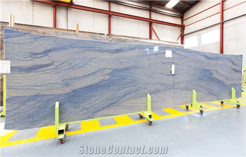 Blue Macaubas Quartzite Slabs