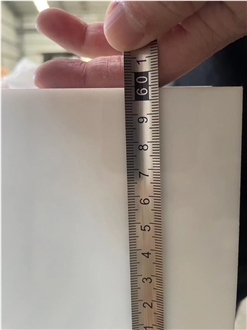 Artificial Nano White Nano Crystallized Glass Stone Cover