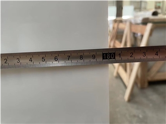 Artificial Nano White Nano Crystallized Glass Stone Cover