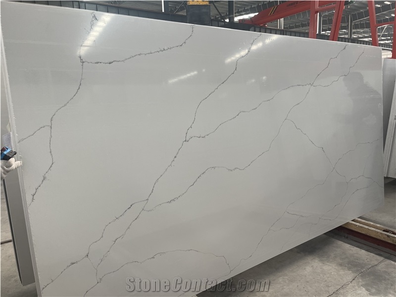 Factory Direct Sales Calacatta Series  Quartz Slabs