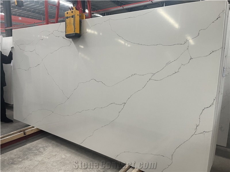 Factory Direct Sales Calacatta Series  Quartz Slabs