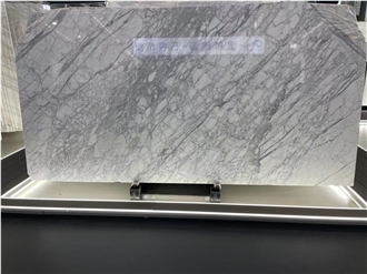 Bianco Carrara Gioia Marble White Primavera Tiles Slabs