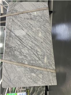 Bianco Carrara Gioia Marble White Primavera Tiles Slabs