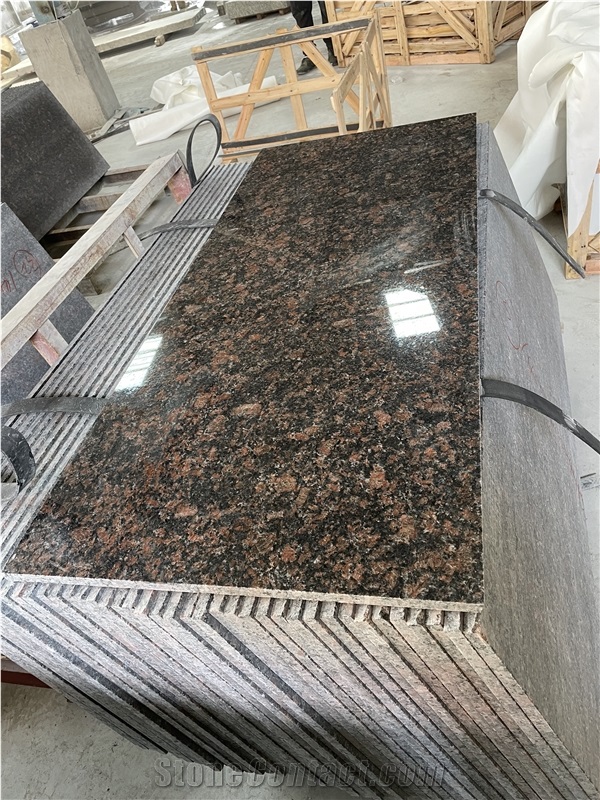 Tan Brown Granite Tiles High Quality