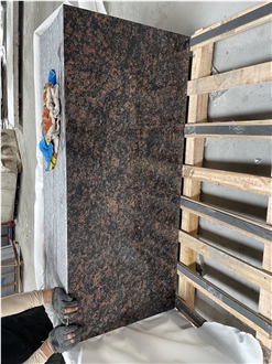 Tan Brown Granite Tiles High Quality