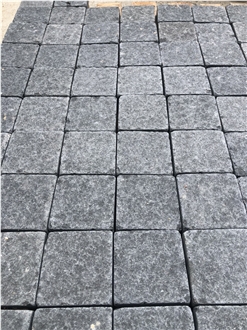Gray Basalt Cobble Stone Paving