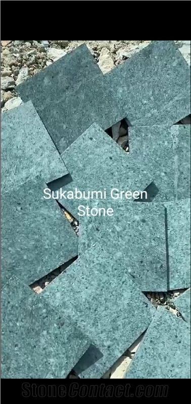 Sukabumi Green Stone Tiles