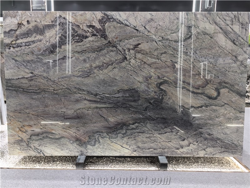 Autumn Brown Quartzite Slabs
