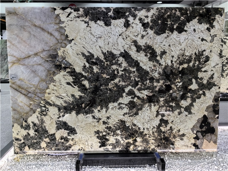 Brazil White Swiss Alps Granite Slabs