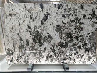 Brazil White Swiss Alps Granite Slabs