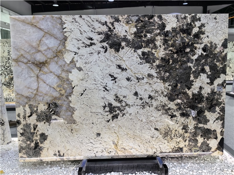 Brazil White Swiss Alps Granite Slabs