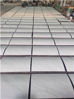Carrara White Marble Arch Column