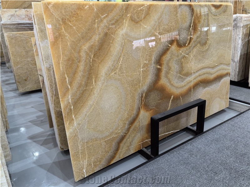 China Yellow Onyx Slabs