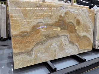 China Yellow Onyx Slabs