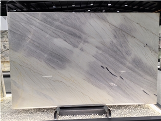 Elegant Ash Grey Quartzite Slab Tiles