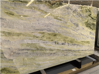 Factory Price Shangri La Jade Marble Slab Tiles