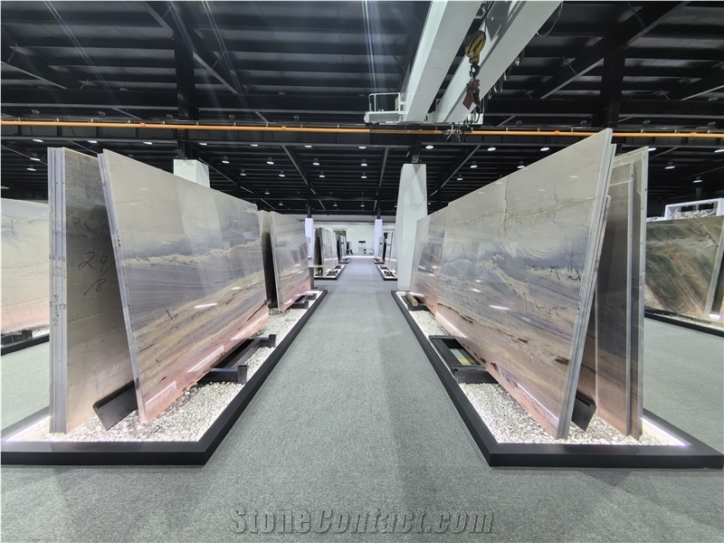 Factory Price Shangri La Jade Marble Slab Tiles