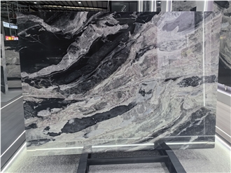 Fusion White Marble Slab Tiles