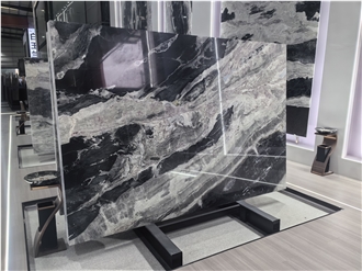 Fusion White Marble Slab Tiles